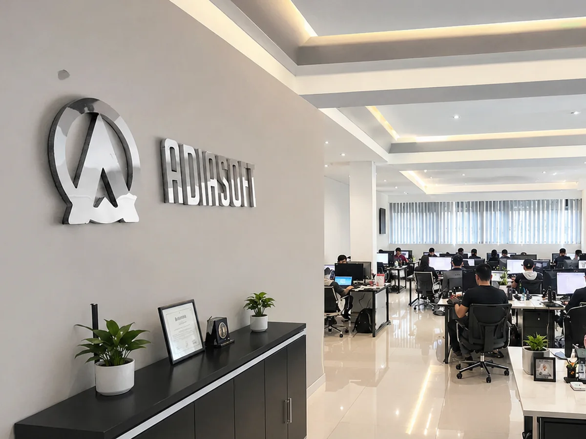 Equipo Adiasoft en oficinas — desarrollo de software ERP en la nube para empresas peruanas